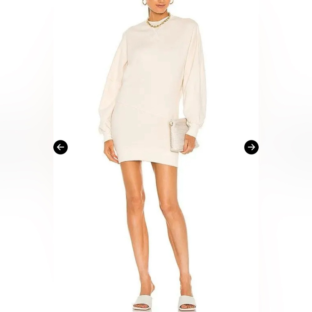 NWT Michael Costello x REVOLVE Sweatshirt Mini Dress